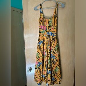 NOOWORKS Vacation Dress in Desert Disaster print size small